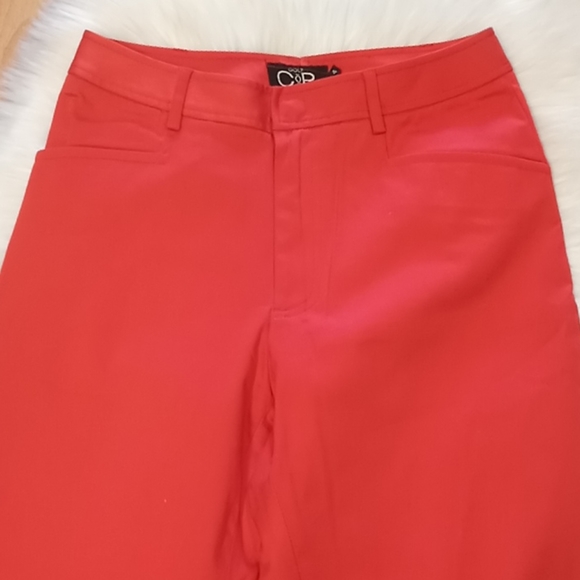 VTG- Claudia Romana Red Golf ⛳ Capri Pants - Picture 3 of 13